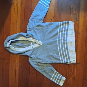 Boys 3T Burts Bee Kids Gray Hooded Sweater